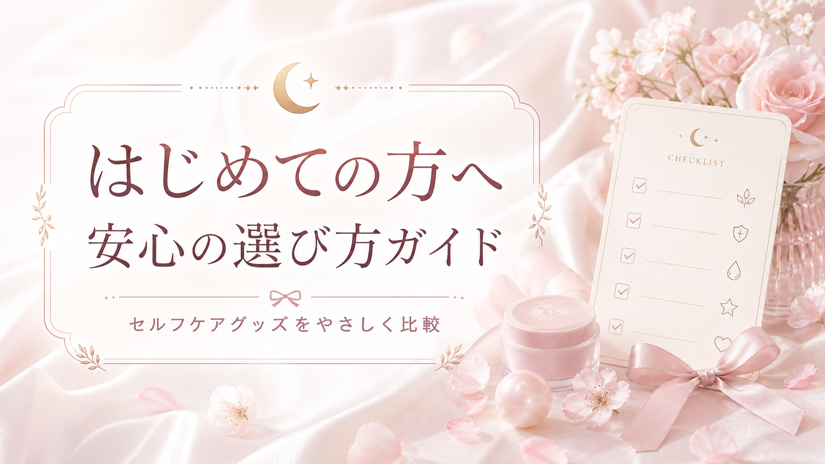 はじめての方へ 安心の選び方ガイド