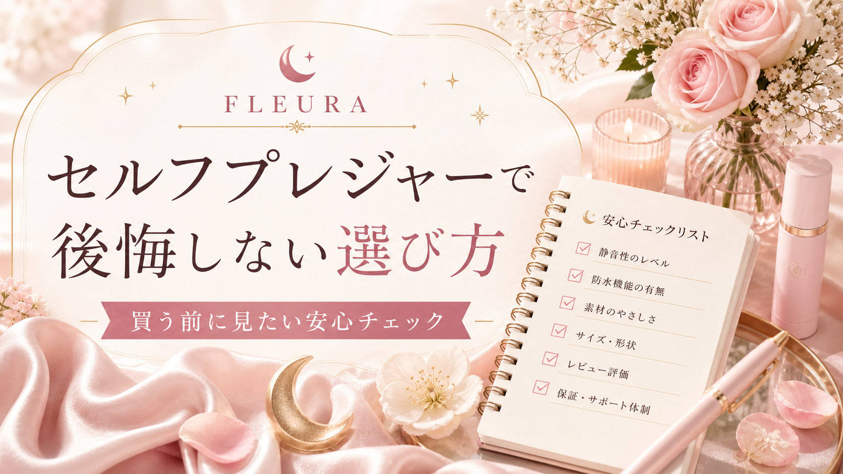 セルフプレジャーで後悔しない選び方｜買う前に見たい安心チェック